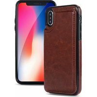 Factory price cellphone flip case magnet case with Card Kickstand Holder leather wallet case cover for iPhone X XR XS MAX