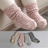 Thick Cotton Socks Newborns Toddlers