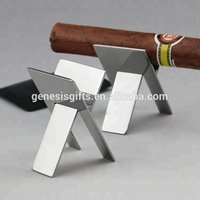 Foldable Stainless Steel Portable Cigar Ashtray Holder