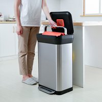 Stainless Steel Kitchen Waste Bin Compactor