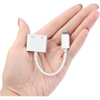 2 in 1 Charger Adapter Cable For Iphone 7/7plus/8/8plus/X Headphone jack adapter charger