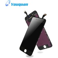 Wholesale high quality phone lcd touch screen for iphone 6 black white replacements