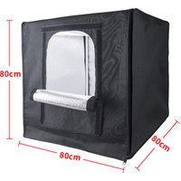 professional photography portable LED photo studio light box, 80*80*80 cm,with carrying bag