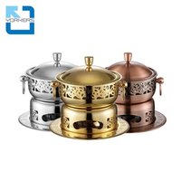 Mini Stainless Steel Alcohol Stove Hot Pot for Shabu Shabu