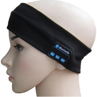Stereo Speakers Mic Hands Free Blue tooth Headband with Wireless Headphone Headset Earphone for outdoor Exercise