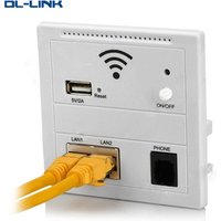 AP01 USB Charging 300Mbps 220V WiFi Access Point in-wall AP Wireless Wifi Router Repeater 802.3af POE For Home Hotel