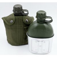 US Army Style Plastic Water Bottle Military Canteen
