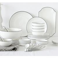 Chinese Style Ceramic Dinner Table Set