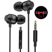 Portable Player Universal Colorful Mobile Smartphone 3.5mm Audio In-Ear Music Wired Earphone With Mic