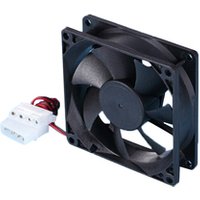 PC Computer Case 8025s 8CM 80mm 80x25mm DC 12V black 4Pin Cooling Motor Fan