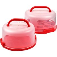 8 Inch Clear Plastic Cake Box