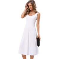 Elegant Sleeveless Casual Dress