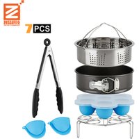 Amazon hot sale 7 pcs instant pot accessories set with Steamer Basket Egg / Bites Mold and etc