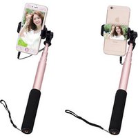 Amazon Hot Sales Remote Bluetooth selfie stick with mirror High Quality Selfie Stick Tripod with Bluetooth for ios/ Android