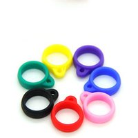 2019 New Vape decorative 14mm E-cigarette hanging ring silicone anti-slip ring custom vape bands with logo printing ship free