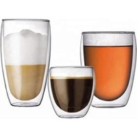Handmade Double Wall Glass Cup