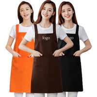 Printing custom logo bbq bar waiters work restaurant cafe kitchen cooking chef housewife apron