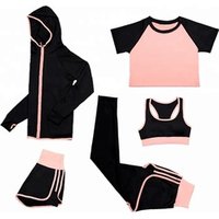 5 Piece Yoga & Gym Sports Wear Set