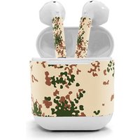 Camouflage Color Pattern Cover for Charging Box Protection Skin Sticker for I9S TWS Earphone
