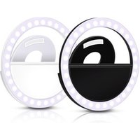 Clip on 36 Led Ring Beauty LED Flash Selfie Light for All Mobile Phones