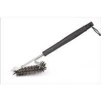 Findking Stainless Steel Bristle grill brush with scraper 18'' Grill Cleaning brush