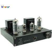 MINI HIFI Audio Amplifier Single-ended Electron Tube LP Desktop Amplifier MCU Control AUX/PHONO Input