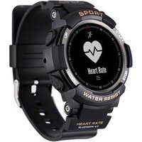 50m ip68 waterproof outdoor gps sports smart men's heart rate watch 2018