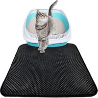 Waterproof EVA Foam Double Layer Cat Litter Mat 40x50cm