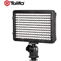 Tolifo Camera Camcorder PT-176S LED Video Light On-Camera Photographic Photography Panel Light for Canon Nikon