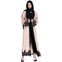 Dubai Style Cardigan Muslim Abaya