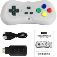 YLW 2.4G Wireless Game Dongle Built in 200 Games HD Wireless Console For Play Retro Games Support hdmi Output