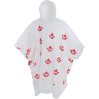 All Over Printing Disposable Emergency PE rain poncho raincoat custom print