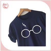 Harry Potter Lightning Glasses Printed T Shirt