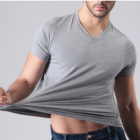 Soft V Neck Bamboo T Shirt