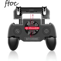 PUBG Fortnite Game Joystick Cooling Fan Gamepad Mobile Control Trigger L1 R1 Cell Phone Gaming Controller for Android Iphone