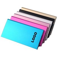New fast charging power bank 50000mah 10000mah 5V 2A portable mini portable cell phone led power bank credit card powerbank
