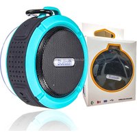 Free Shipping C6 Waterproof Speaker Wireless Potable Audio Player Speaker with Retail Package