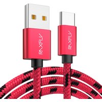 Free Shipping RAXFLY High Quality 1.2M Nylon Braided USB Cable Data Transfer Charging Cable