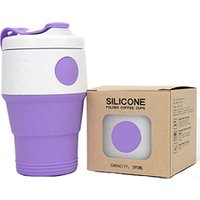 Eco Friendly Silicone Travel Folding Reusable Coffee Cup