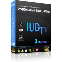 German Greek Romanian UK Italy IPTV Channels IUDTV Account Subscription 3 Months with Hindi and Pakistani Live Channels