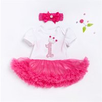 Summer Polka Dot Dress Tutu Outfit