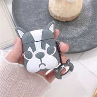 For AirPods Case Cute Cartoon French Dog Earphone Cases For Airpods 2 For Earpods Case