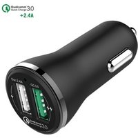 Accessories Dual Usb Car Charger Adapter 2 Usb Port car fast charger 3.0