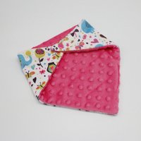 2018 Oeko Tex Knitted Floral Drool Bibs