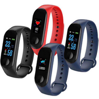 M3 Good Health Blood Pressure Control Bracelet Sleep Monitoring Sport Watch Smart Bracelet