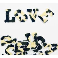 Chenille Embroidered Sew On 26 Letter Patches