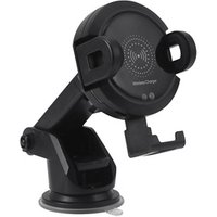 For iPhone 10W Qi Infrared Wireless Charger Automatic Clamp Car Mount Wireless Car Charger