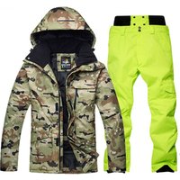 Waterproof Ski Jacket Trousers Set