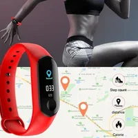 Smart Band Waterproof Fitness Tracker VS M3 Plus Smart Bracelet Blood Pressure Heart Rate Monitor hand watch mobile phone price