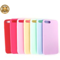 2018 best sale Direct buy China candy colors blank phone case Dull polish matte TPU phone case blank